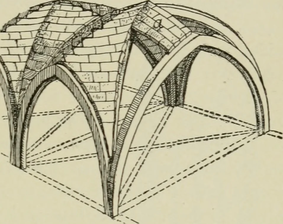 An illustration from A text-book of the history of architecture, 1904, leaf 234