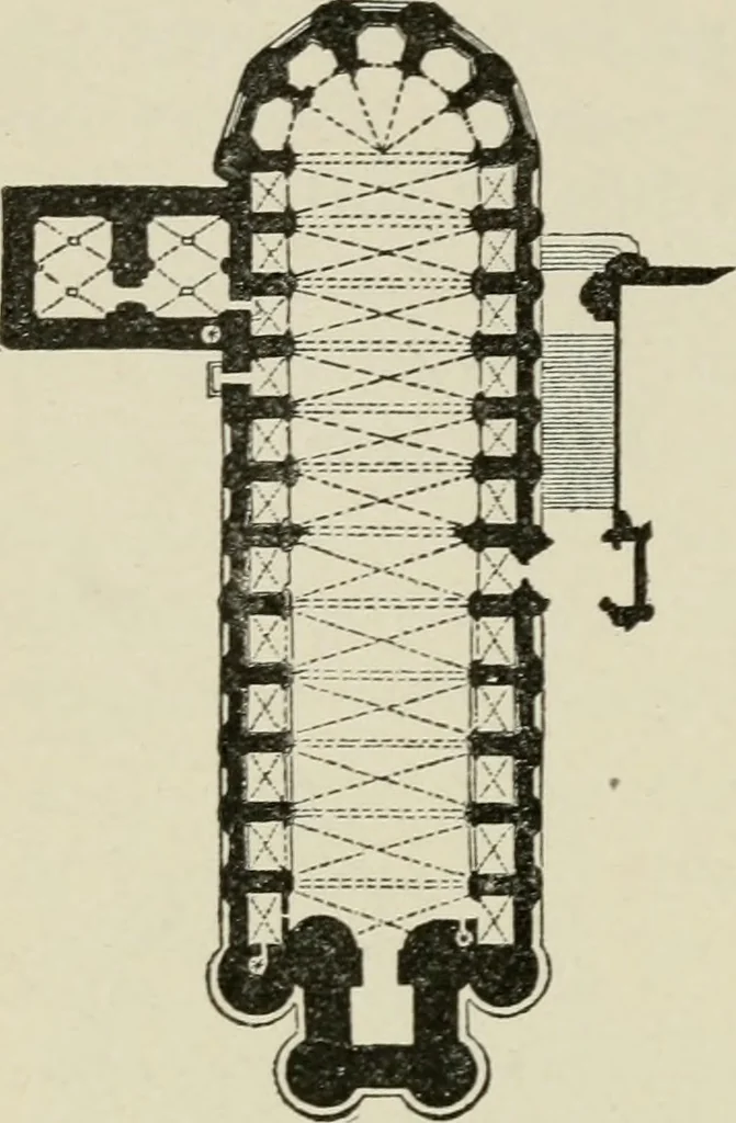 An illustration from A text-book of the history of architecture, 1904, leaf 239