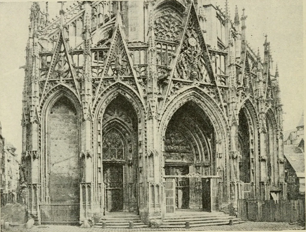 An illustration from A text-book of the history of architecture, 1904, leaf 241