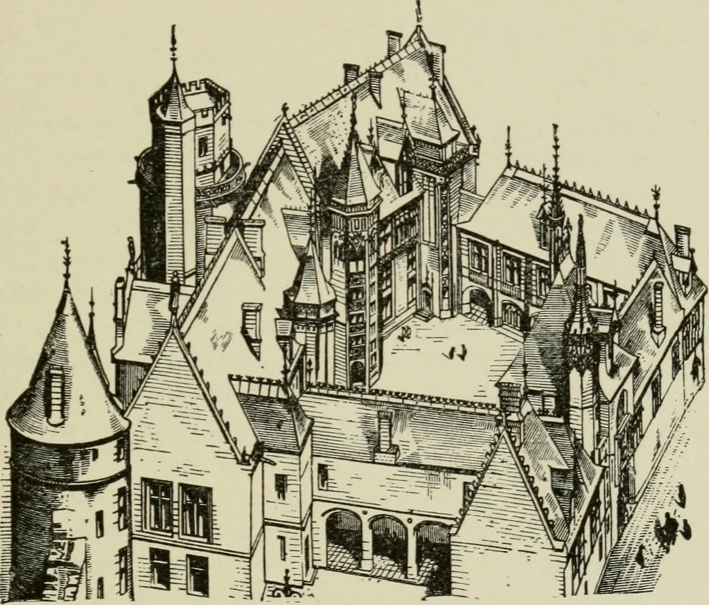 An illustration from A text-book of the history of architecture, 1904, leaf 248
