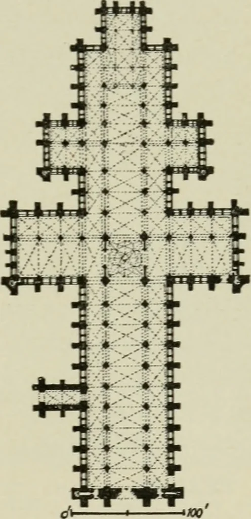 An illustration from A text-book of the history of architecture, 1904, leaf 252