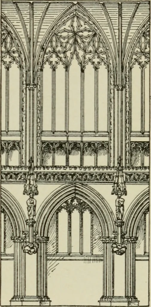 An illustration from A text-book of the history of architecture, 1904, leaf 262