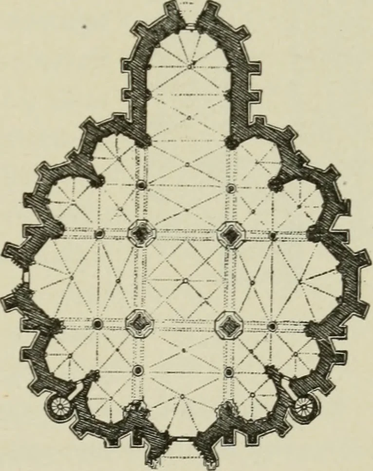 An illustration from A text-book of the history of architecture, 1904, leaf 276