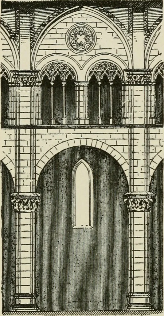 An illustration from A text-book of the history of architecture, 1904, leaf 291
