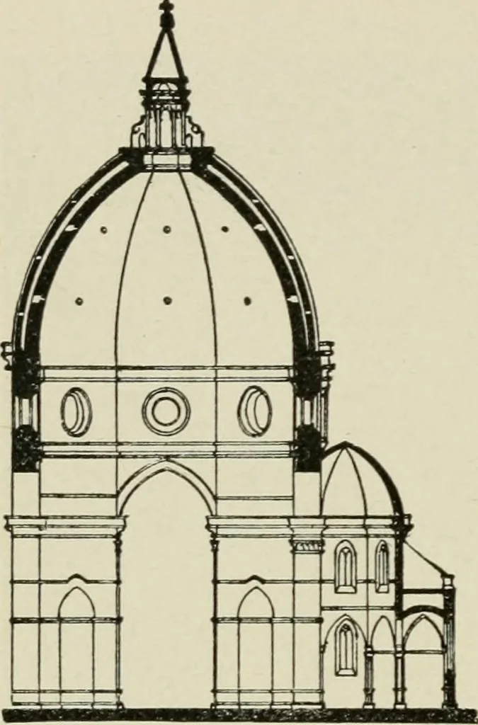An illustration from A text-book of the history of architecture, 1904, leaf 309