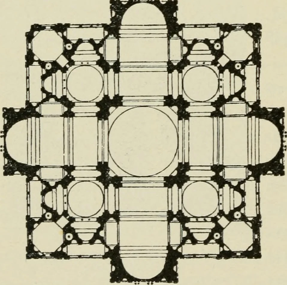 An illustration from A text-book of the history of architecture, 1904, leaf 327