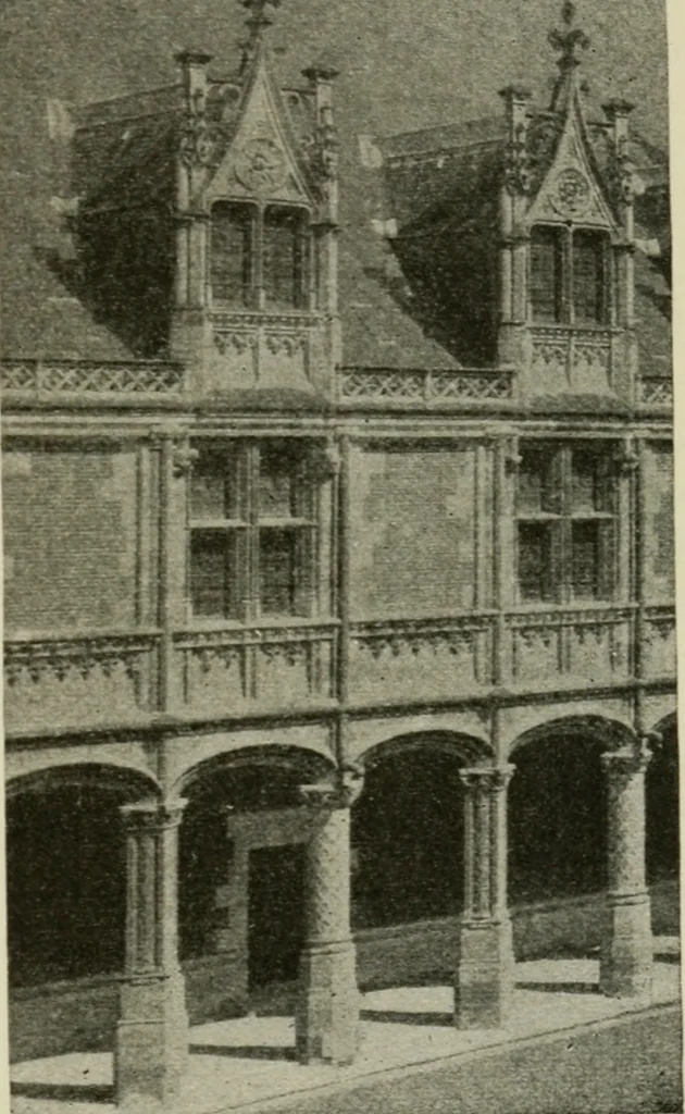 An illustration from A text-book of the history of architecture, 1904, leaf 344