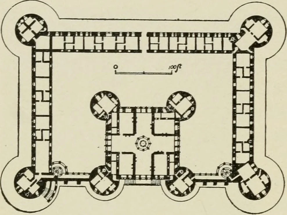 An illustration from A text-book of the history of architecture, 1904, leaf 347