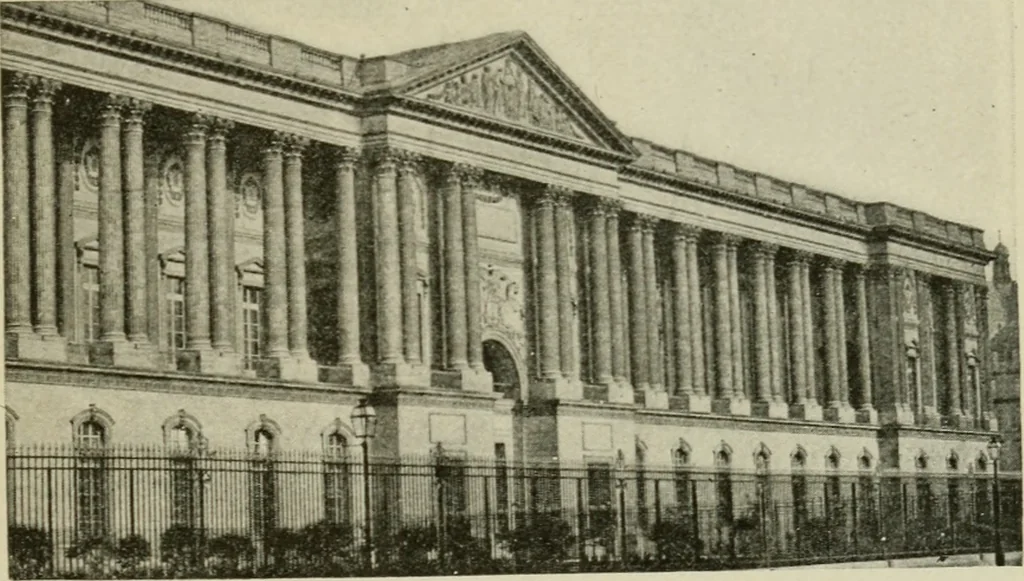 An illustration from A text-book of the history of architecture, 1904, leaf 354