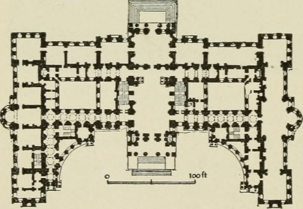 An illustration from A text-book of the history of architecture, 1904, leaf 365