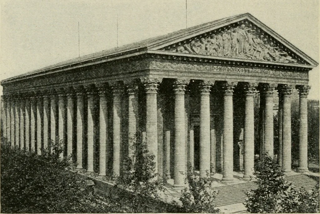 An illustration from A text-book of the history of architecture, 1904, leaf 397