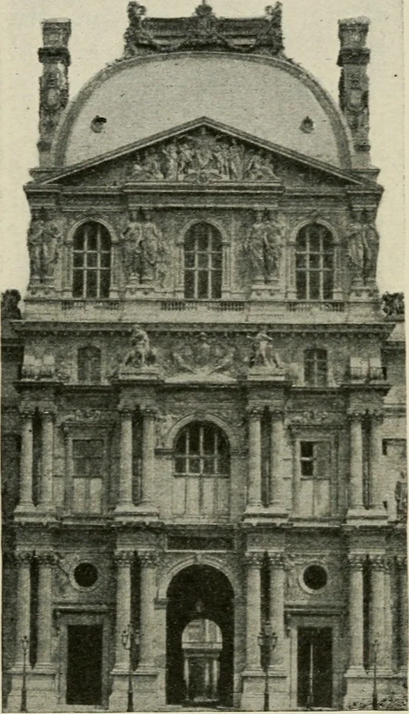An illustration from A text-book of the history of architecture, 1904, leaf 405