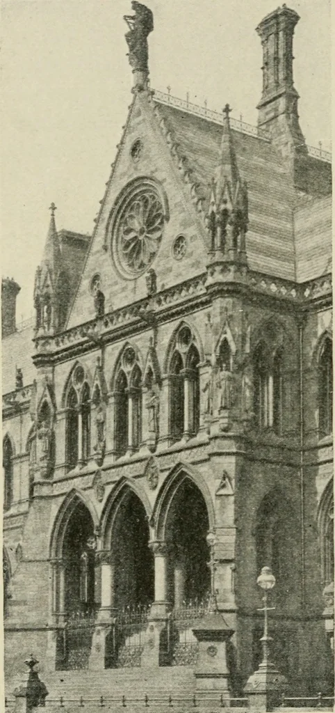 An illustration from A text-book of the history of architecture, 1904, leaf 413