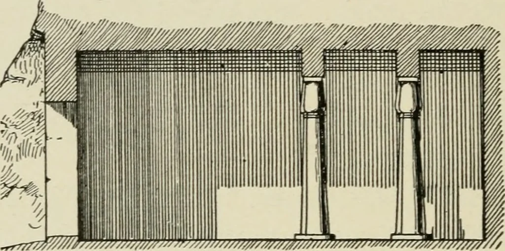 An illustration from A text-book of the history of architecture, 1904, leaf 45