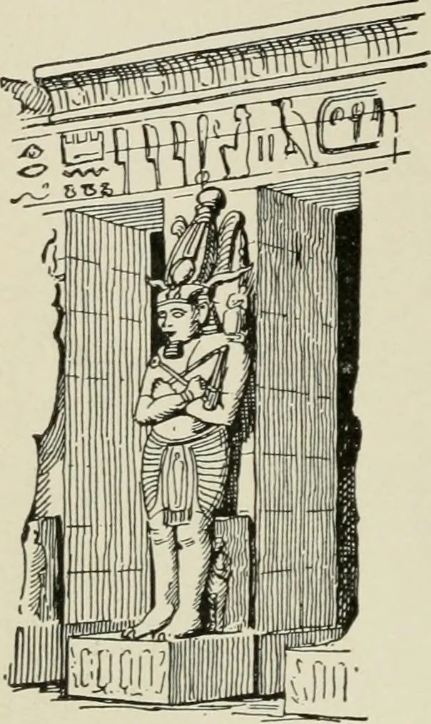 An illustration from A text-book of the history of architecture, 1904, leaf 57
