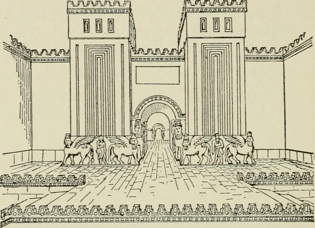 An illustration from A text-book of the history of architecture, 1904, leaf 65
