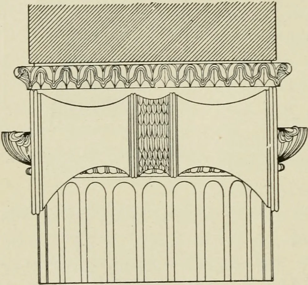 An illustration from A text-book of the history of architecture, 1904, leaf 85