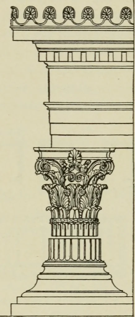 An illustration from A text-book of the history of architecture, 1904, leaf 86