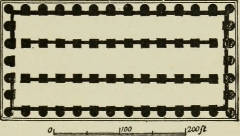 An illustration from A text-book of the history of architecture, 1904, leaf 94