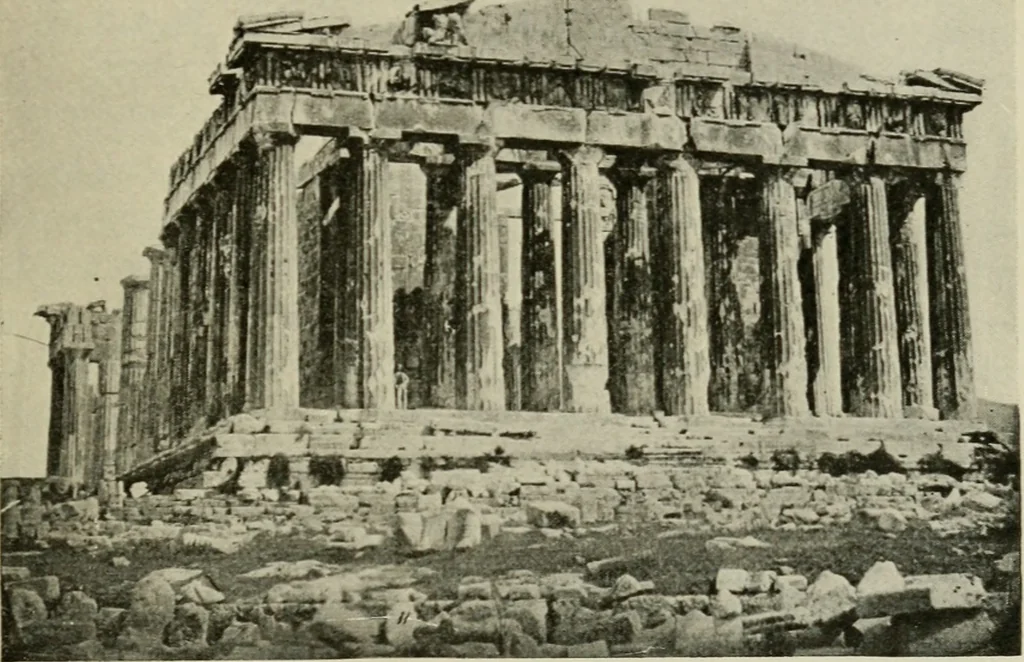 An illustration from A text-book of the history of architecture, 1904, leaf 96