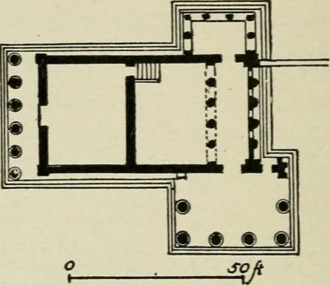 An illustration from A text-book of the history of architecture, 1904, leaf 97