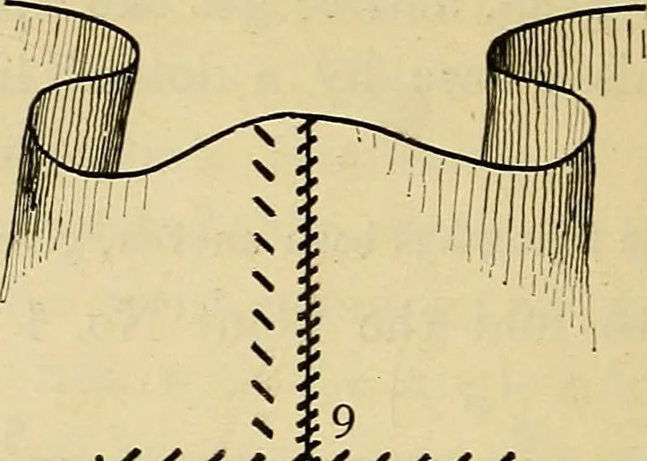 An illustration from A text-book of needlework, knitting and cutting out : with methods of teaching, 1893, leaf 213