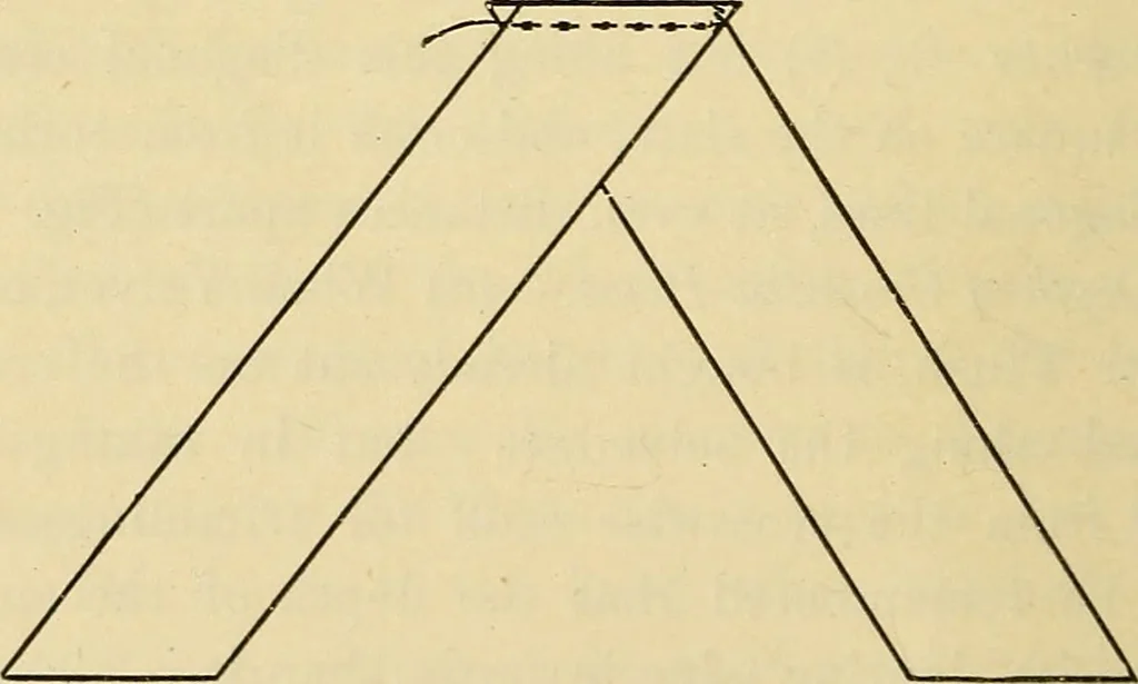 An illustration from A text-book of needlework, knitting and cutting out : with methods of teaching, 1893, leaf 321