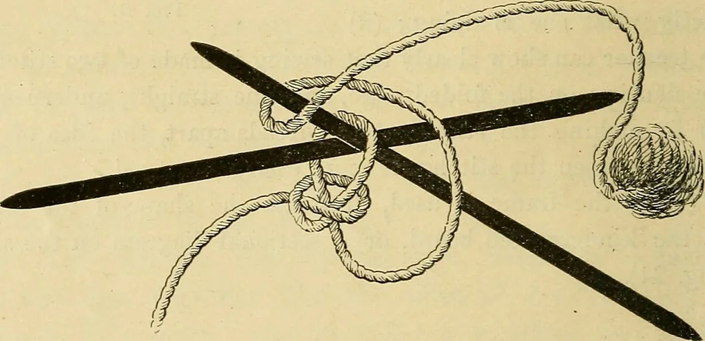 An illustration from A text-book of needlework, knitting and cutting out : with methods of teaching, 1893, leaf 71