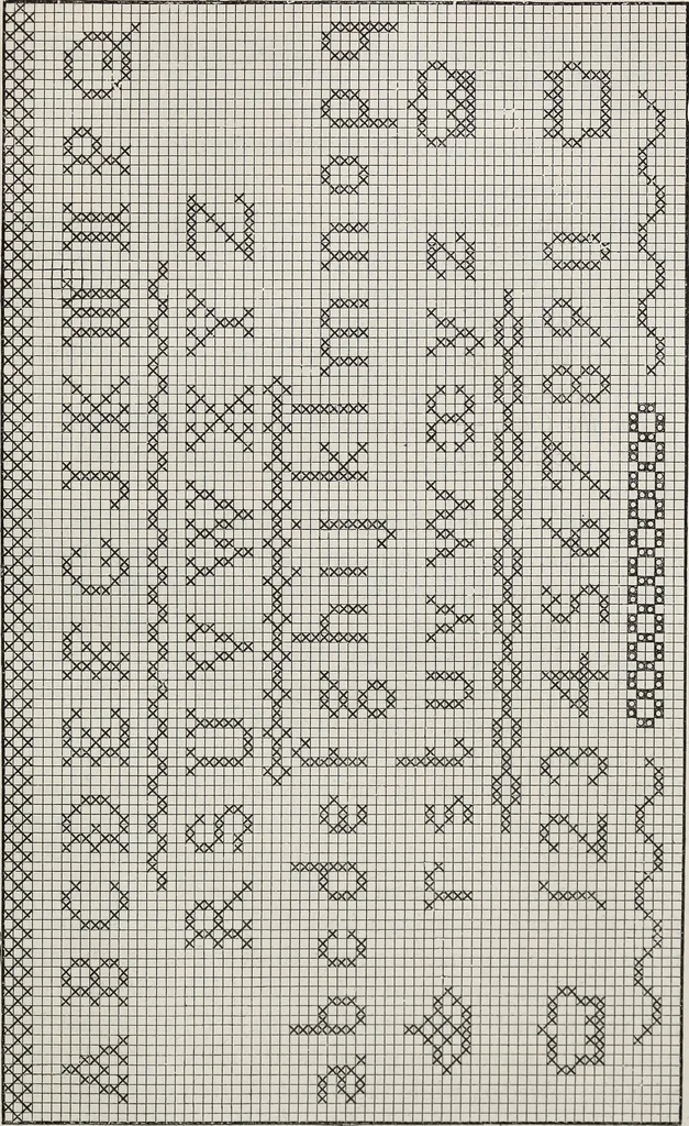 An illustration from A text-book of needlework, knitting, and cutting out : with methods of teaching, 1893, leaf 184