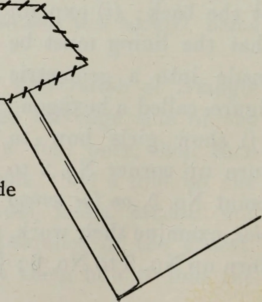 An illustration from A text-book of needlework, knitting, and cutting out : with methods of teaching, 1893, leaf 213