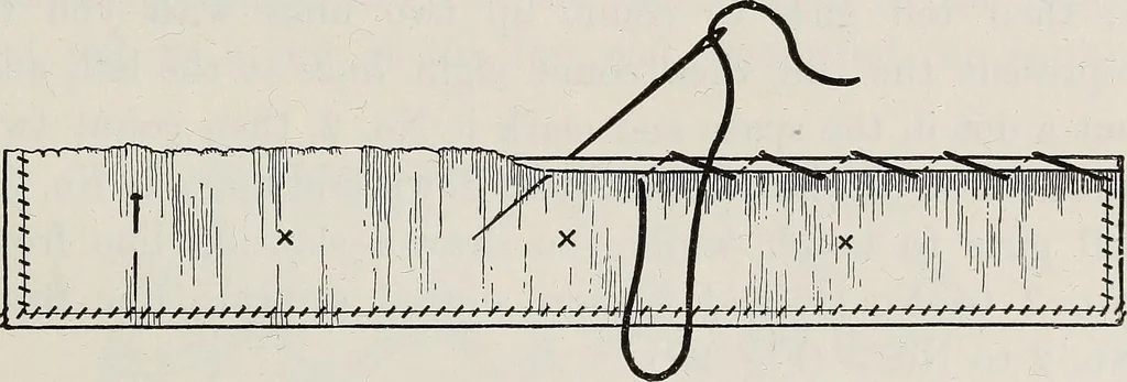 An illustration from A text-book of needlework, knitting, and cutting out : with methods of teaching, 1893, leaf 222