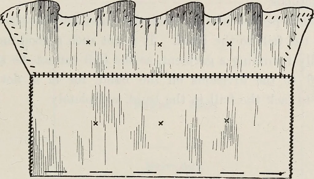 An illustration from A text-book of needlework, knitting, and cutting out : with methods of teaching, 1893, leaf 226
