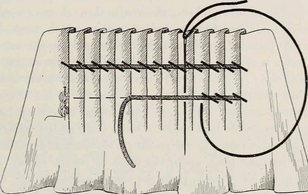 An illustration from A text-book of needlework, knitting, and cutting out : with methods of teaching, 1893, leaf 248