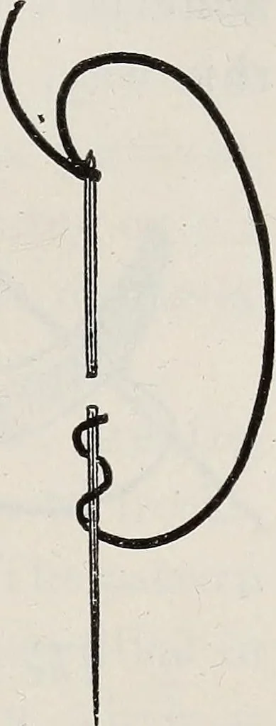An illustration from A text-book of needlework, knitting, and cutting out : with methods of teaching, 1893, leaf 250