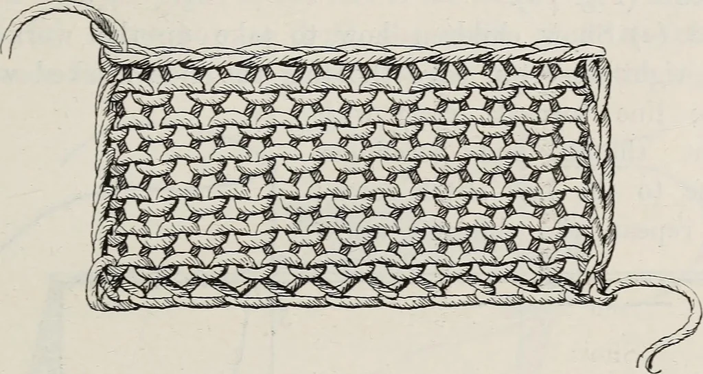 An illustration from A text-book of needlework, knitting, and cutting out : with methods of teaching, 1893, leaf 66