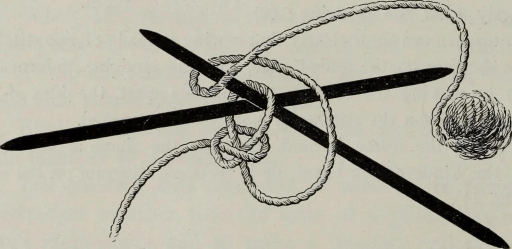An illustration from A text-book of needlework, knitting, and cutting out : with methods of teaching, 1893, leaf 71