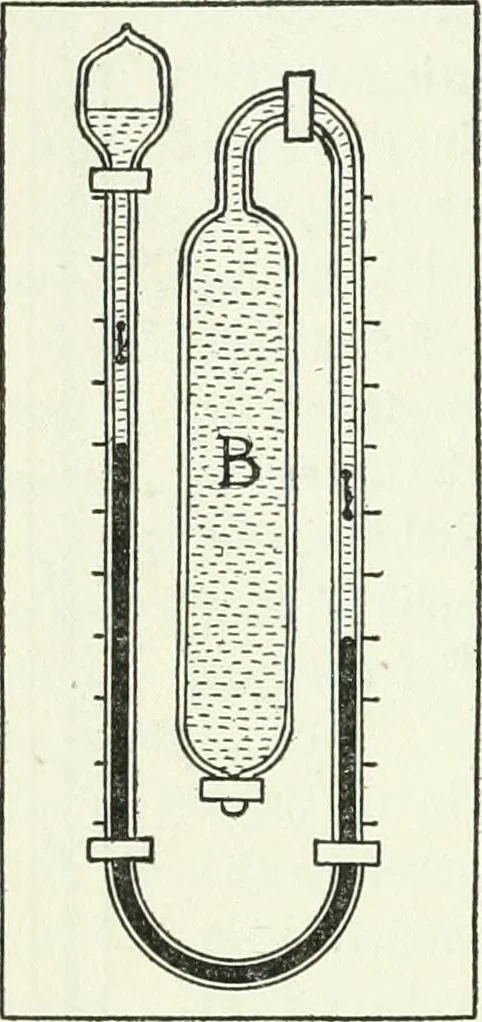 An illustration from A text-book of physics, 1908, leaf 207