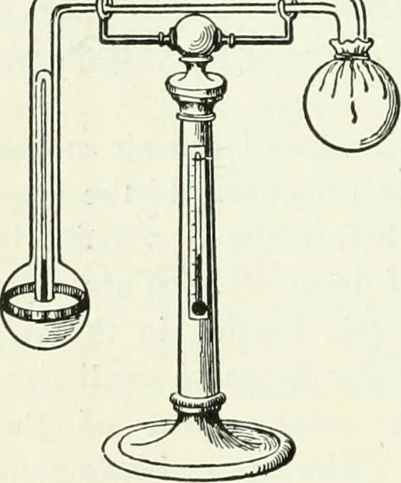 An illustration from A text-book of physics, 1908, leaf 255
