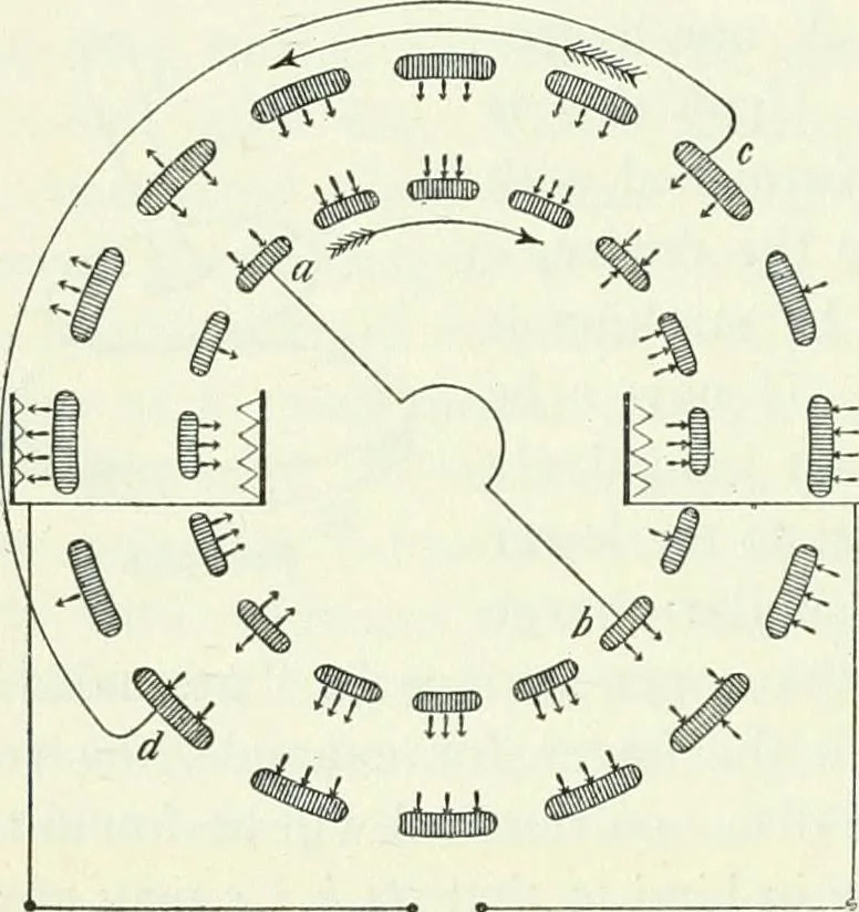 An illustration from A text-book of physics, 1908, leaf 545