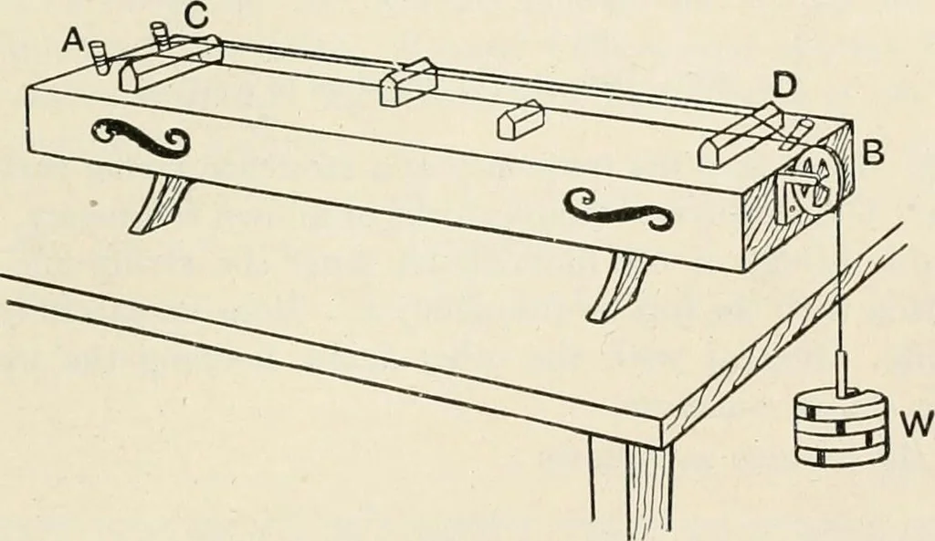 An illustration from A text book of physics, for the use of students of science and engineering, 1918, leaf 758