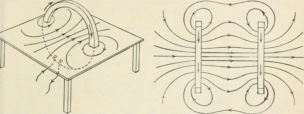 An illustration from A text book of physics, for the use of students of science and engineering, 1918, leaf 856