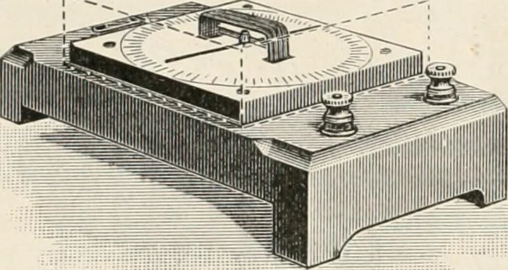 An illustration from A text book of physics, for the use of students of science and engineering, 1918, leaf 887