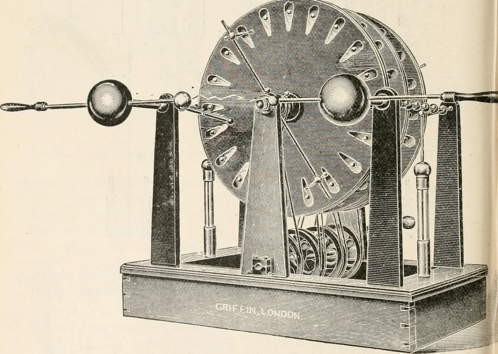 An illustration from A text book of physics, for the use of students of science and engineering, 1918, leaf 987