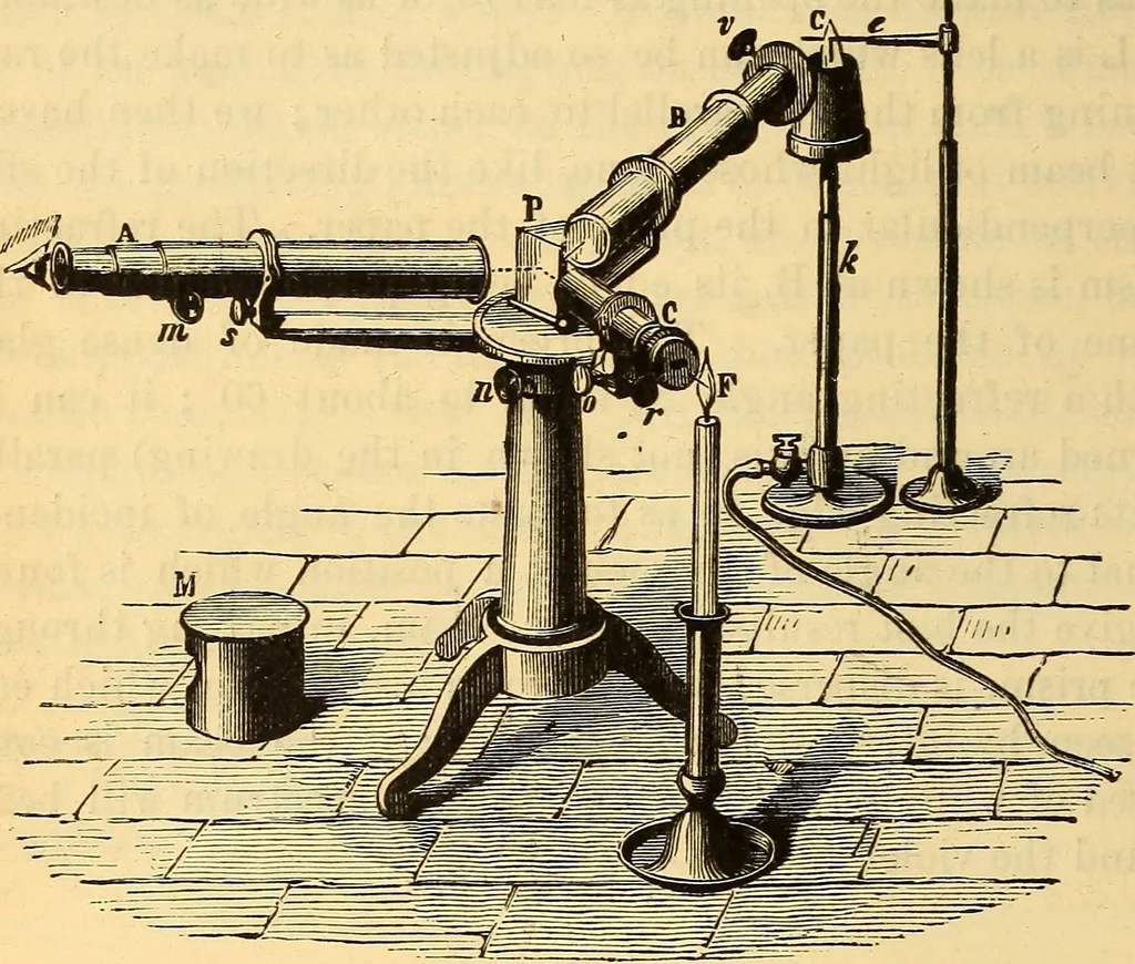 An illustration from Text-book of popular astronomy .., 1883, leaf 161