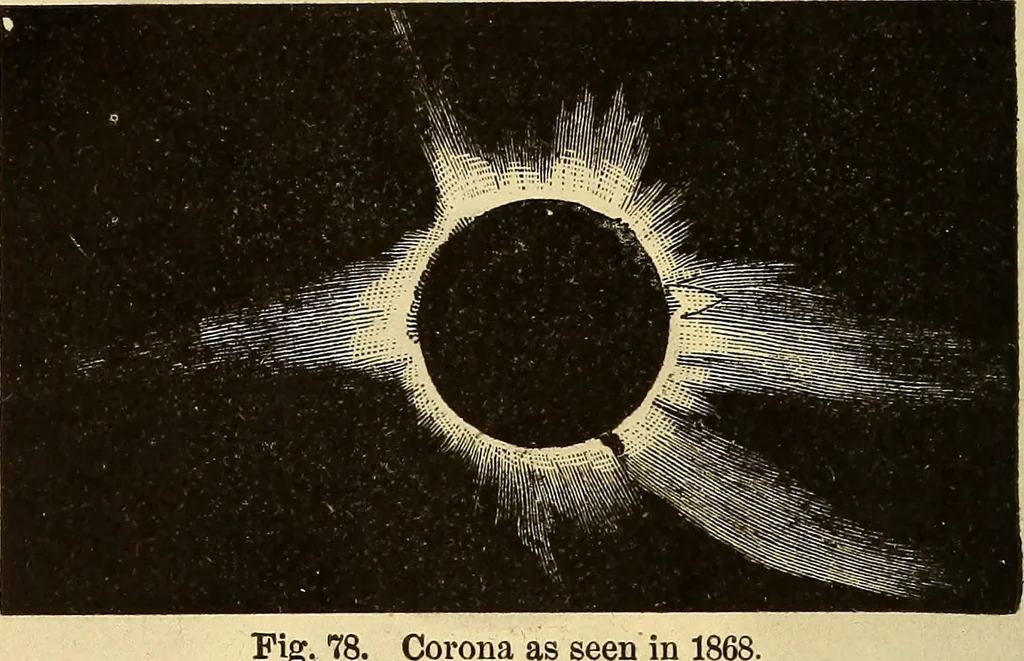 An illustration from Text-book of popular astronomy .., 1883, leaf 177