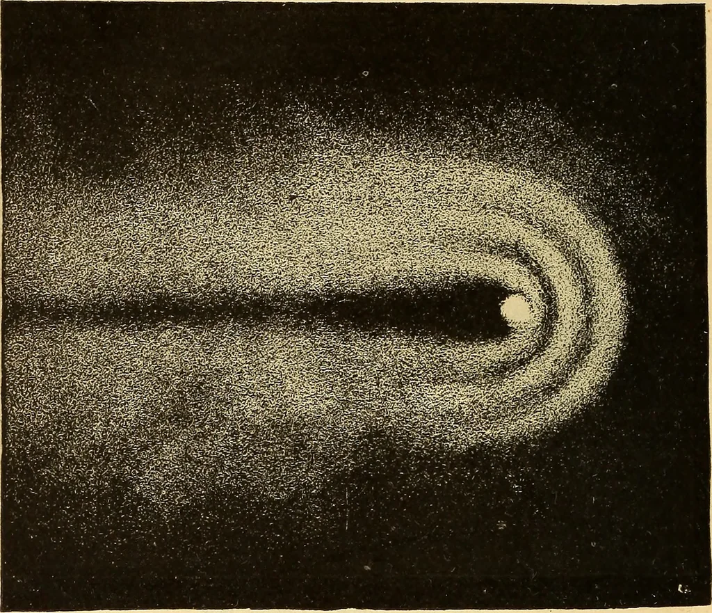 An illustration from Text-book of popular astronomy .., 1883, leaf 285