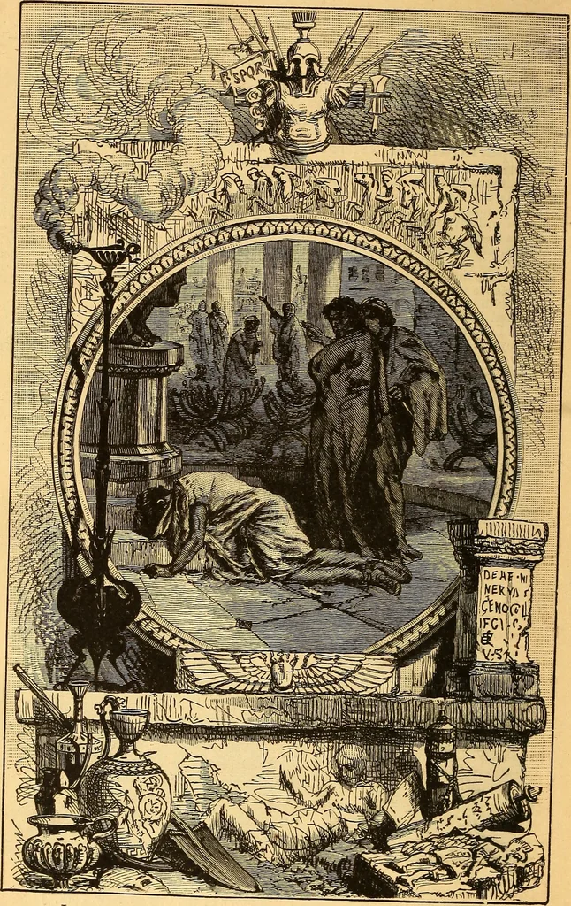 An illustration from Text-book of popular astronomy .., 1883, leaf 391