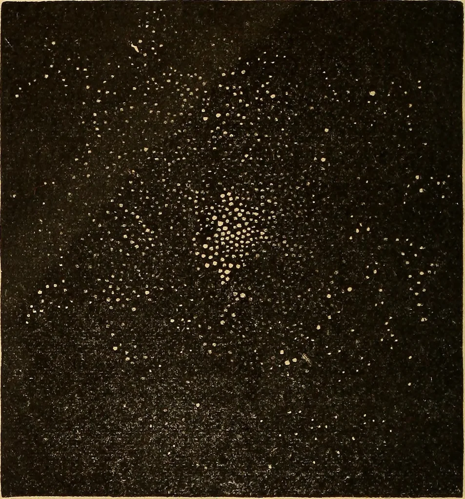 An illustration from Text-book of popular astronomy .., 1883, leaf 51