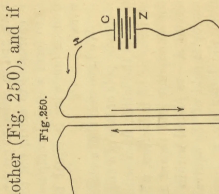 An illustration from A text book of the principles of physics, 1884, leaf 636