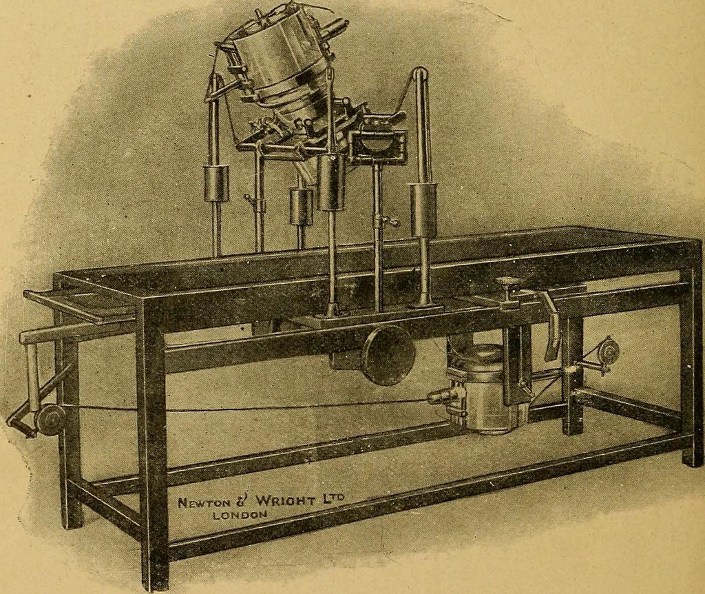 An illustration from A text-book of radiology, 1915, leaf 247